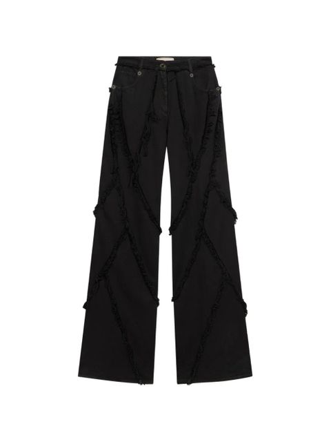 Blumarine frayed jeans - Black - zdjęcie produktu nr 1