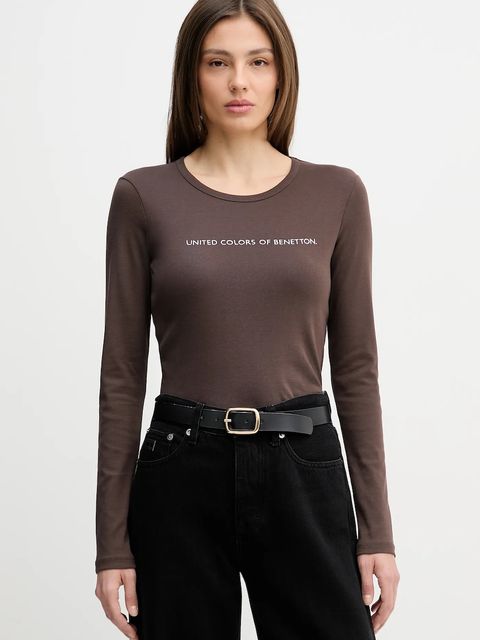 United Colors of Benetton longsleeve bawełniany - zdjęcie produktu nr 1