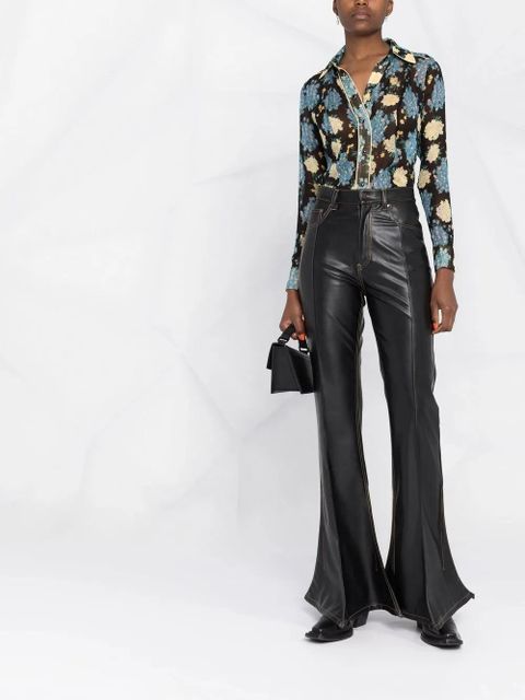 Diesel floral-print shirt - Black - zdjęcie produktu nr 2