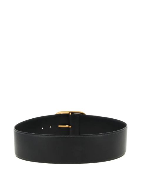 PINKO buckled leather belt - Black - zdjęcie produktu nr 2