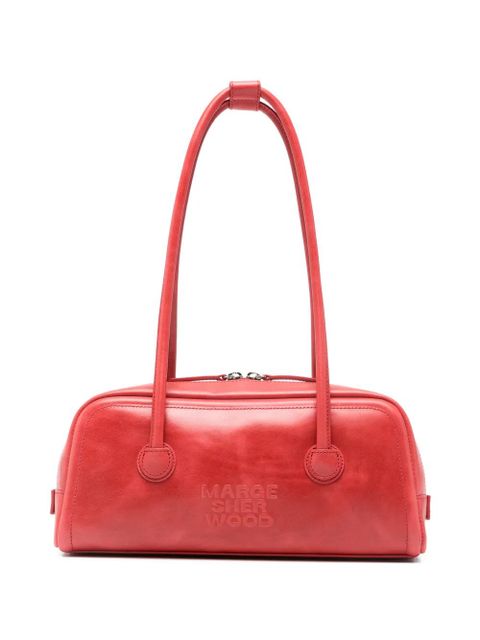 Marge Sherwood Soft zip-up shoulder bag - Red - zdjęcie produktu nr 1