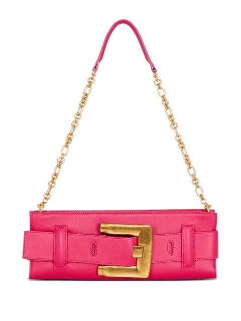 Balmain Anthem leather shoulder bag - Pink - zdjęcie produktu nr 1