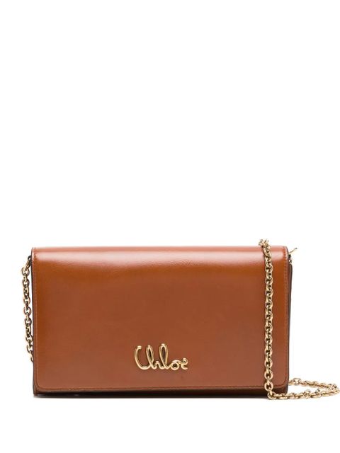 Chloé Ironic flap chain crossbody bag - Brown - zdjęcie produktu nr 1
