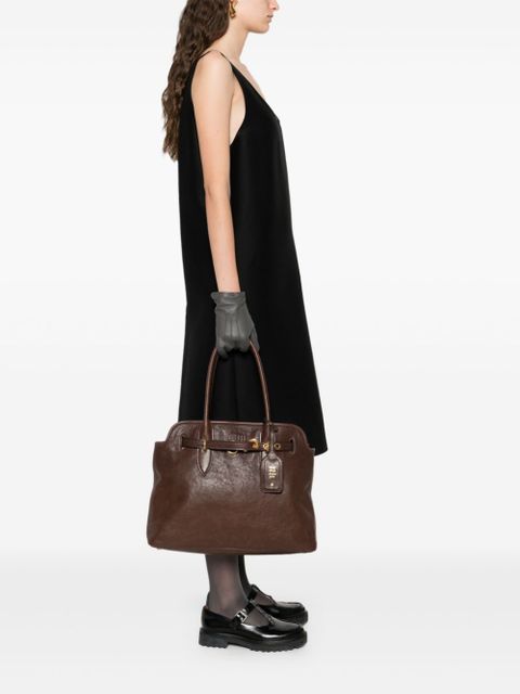 Miu Miu Aventure tote bag - Brown