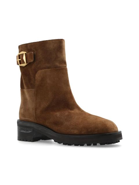 Jimmy Choo 50mm Brooklyn boots - Brown
