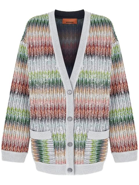 Missoni striped cardigan - Green - zdjęcie produktu nr 1