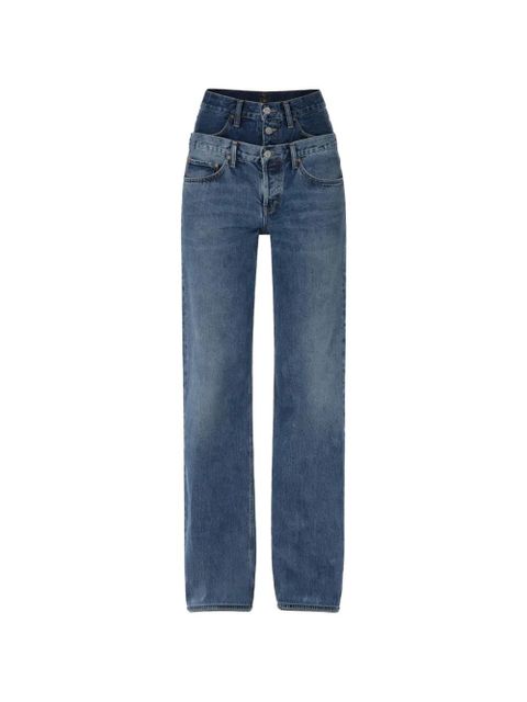 AGOLDE high-waisted elson jeans - Blue - zdjęcie produktu nr 1