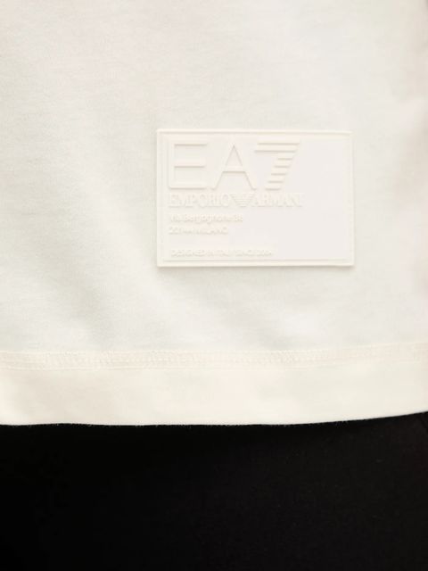EA7 Emporio Armani t-shirt bawełniany damski kolor beżowy AF13741.7X000128
