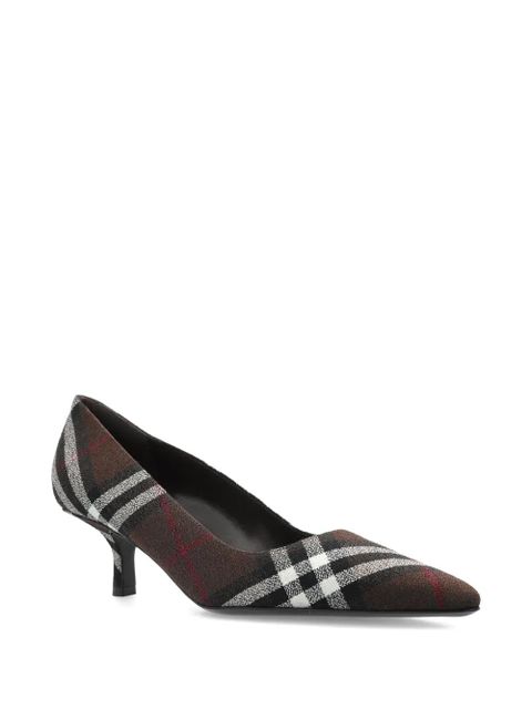 Burberry 55mm Dame check pumps - Brown - zdjęcie produktu nr 2