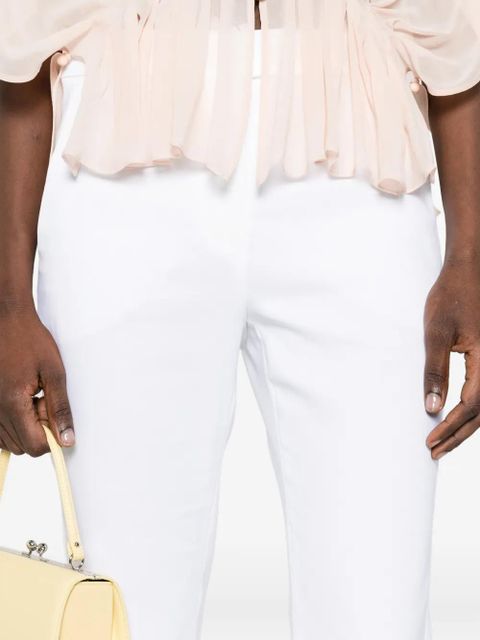Max Mara flared trousers - White