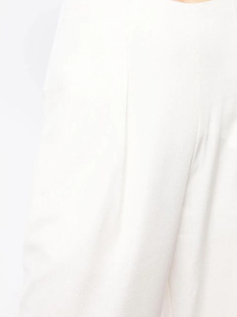 Cult Gaia Tasha cut-out wide-leg trousers - White