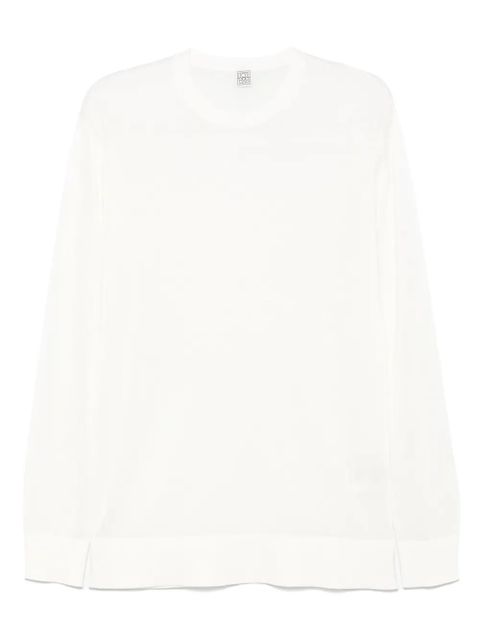 TOTEME long-sleeved T-shirt - White - zdjęcie produktu nr 1