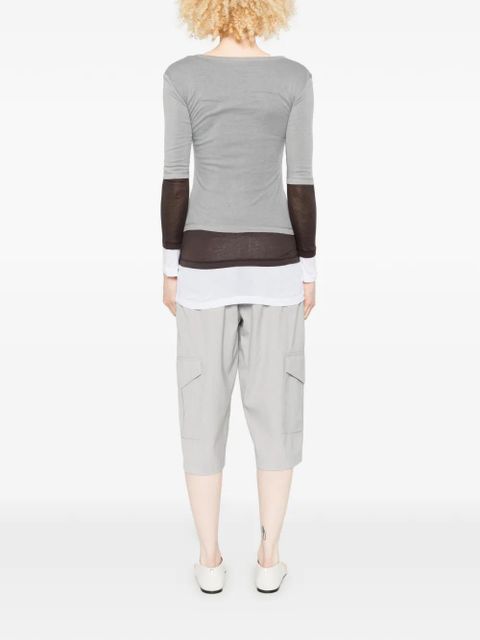 Gimaguas Gemma layered mini dress - Grey