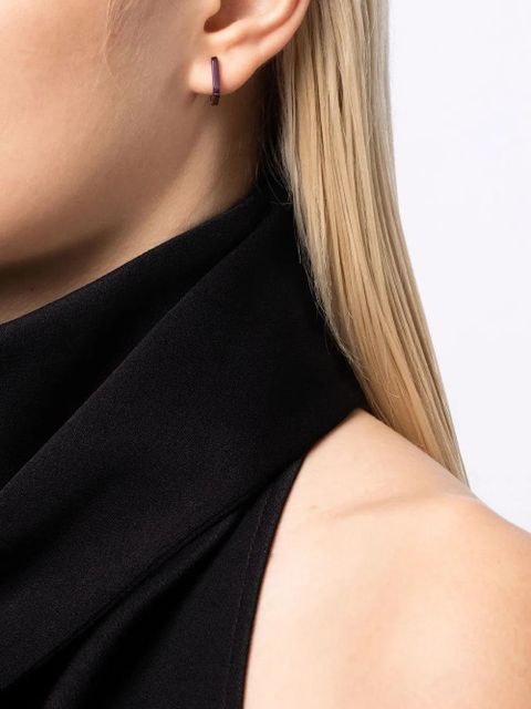 EÉRA 18kt gold Candy Mini hoop earring - Purple - zdjęcie produktu nr 2