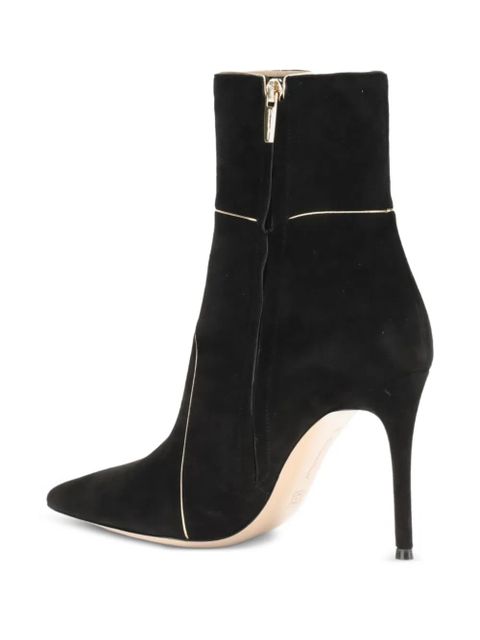 Gianvito Rossi 95mm pointed-toe stiletto boots - Black - zdjęcie produktu nr 2