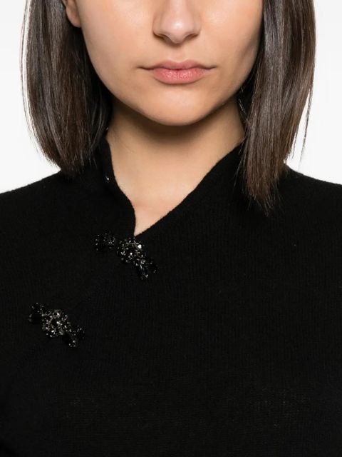 Simone Rocha bead-embellished sweater - Black