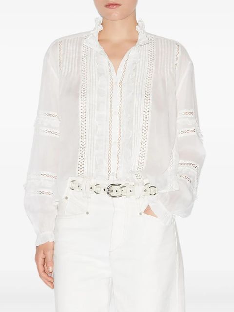 MARANT ÉTOILE Valda blouse - White