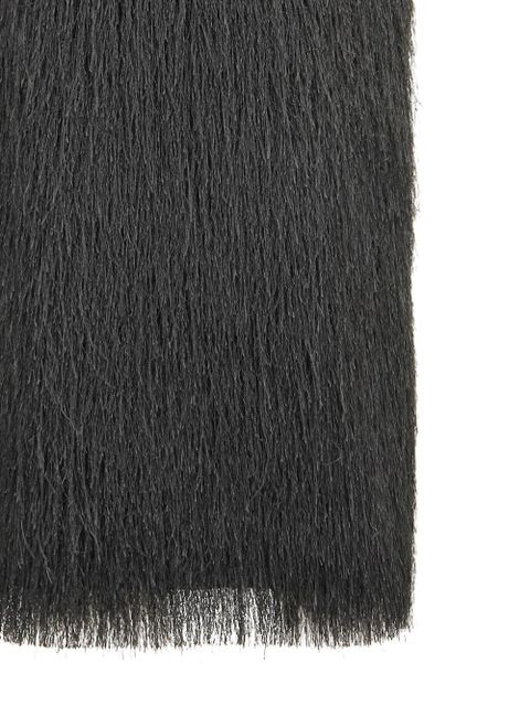 SOLOTRE fringed skirt - Black - zdjęcie produktu nr 2