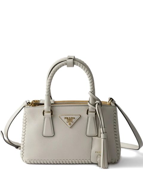Prada mini Galleria leather tote bag - Neutrals - zdjęcie produktu nr 1