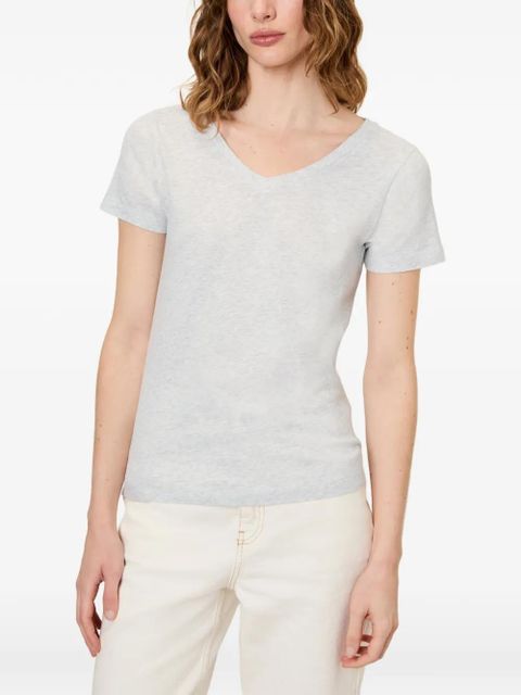 American Vintage Gamipy V-neck T-shirt - Grey