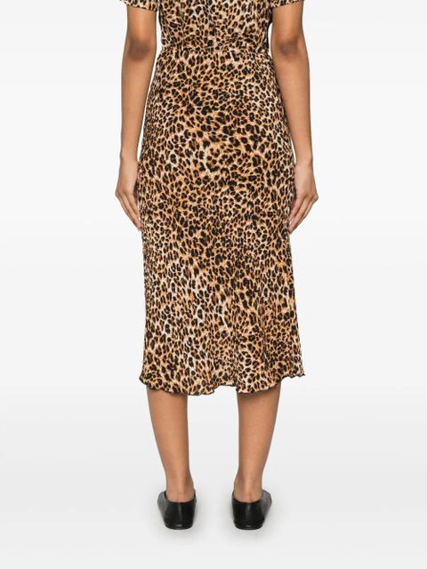 Nanushka Zarina midi skirt - Brown