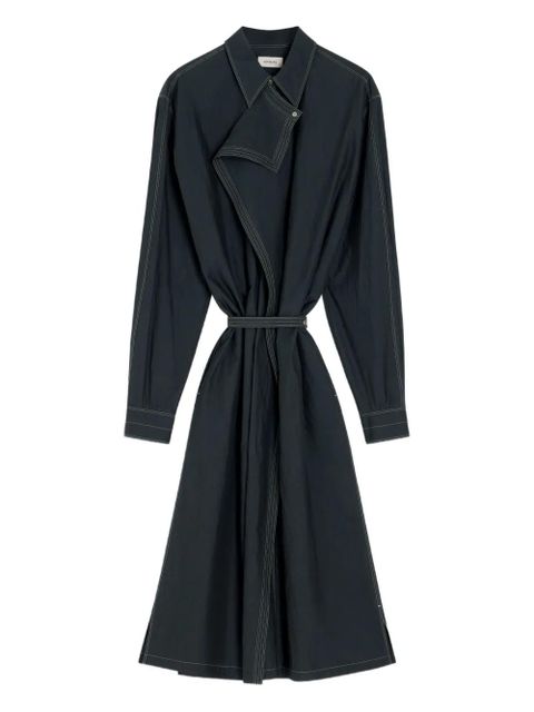 LEMAIRE asymmetrical-panel shirt dress - Grey - zdjęcie produktu nr 1