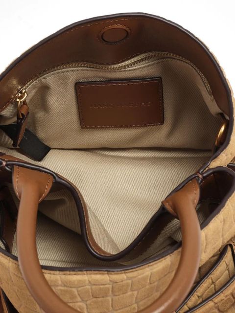 Marc Jacobs croc-effect buckled tote bag - Neutrals