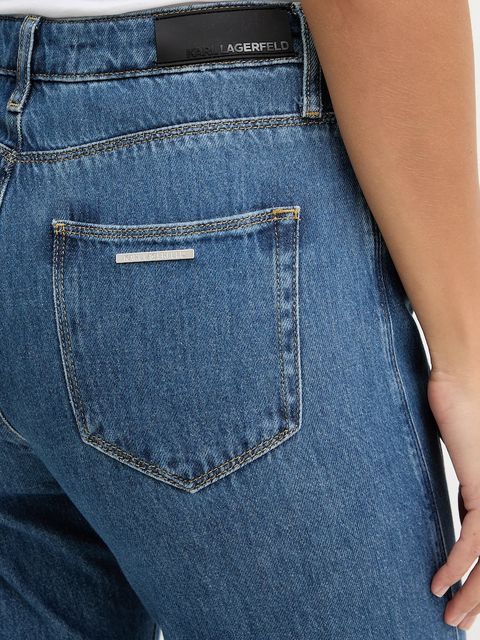 Karl Lagerfeld jeansy damskie high waist B1W10102