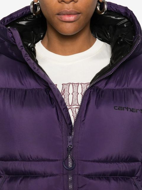 Carhartt WIP Toronto hooded puffer jacket - Purple