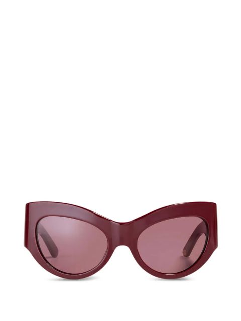 GANNI x Ace & Tate Trixie cat-eye sunglasses - Red - zdjęcie produktu nr 1