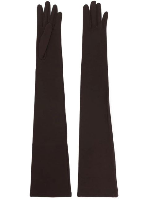 Dolce & Gabbana full-finger jersey long gloves - Brown - zdjęcie produktu nr 1