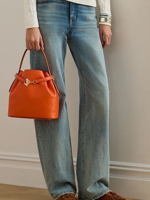 Lauren Ralph Lauren torebka skórzana