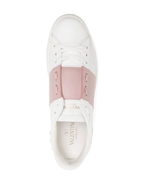 Valentino Garavani Open low-top leather sneakers - White - zdjęcie produktu nr 2