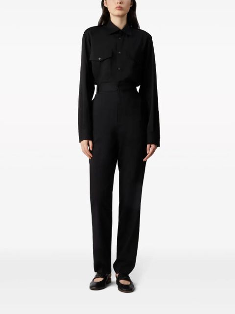 Tod's virgin wool tailored trousers - Black - zdjęcie produktu nr 2