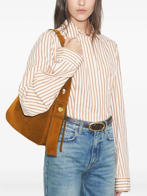 Tory Burch Romy suede shoulder bag - Brown - zdjęcie produktu nr 2