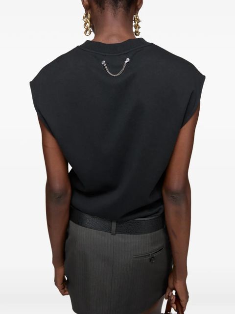 Acne Studios cotton panelled mini dress - Black - zdjęcie produktu nr 2