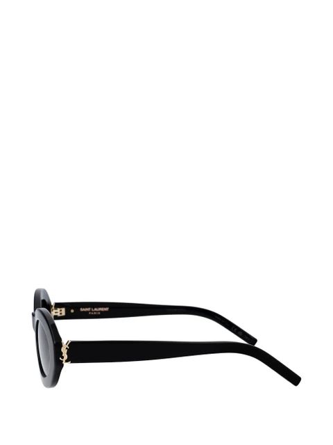Saint Laurent oval-frame sunglasses - Black