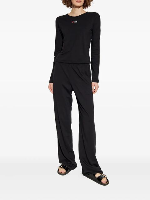 Diesel Gilda-D-Core logo-waistband pajama set - Black - zdjęcie produktu nr 2