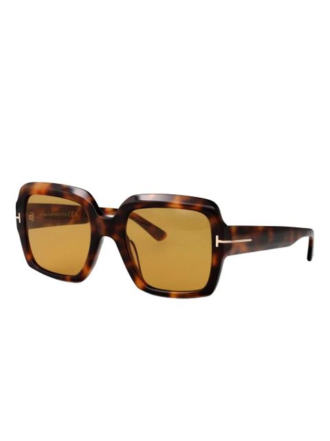 TOM FORD Eyewear square-frame sunglasses - Brown - zdjęcie produktu nr 2