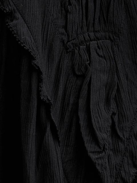 MUNTHE bluzka PERILLA damska kolor czarny gładka 252100025231