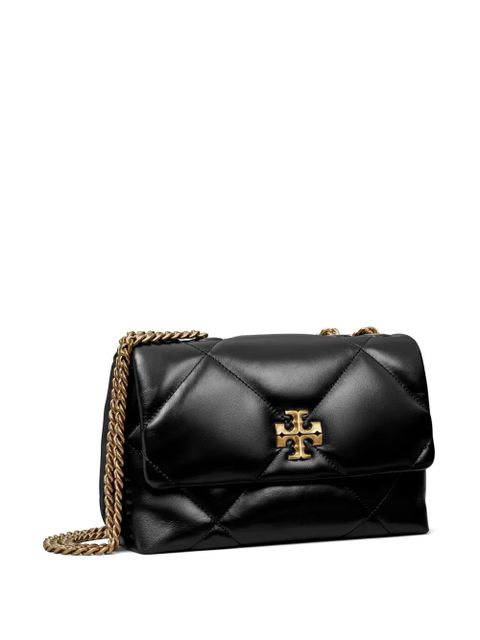 Tory Burch small Kira diamond-quilted convertible shoulder bag - Black