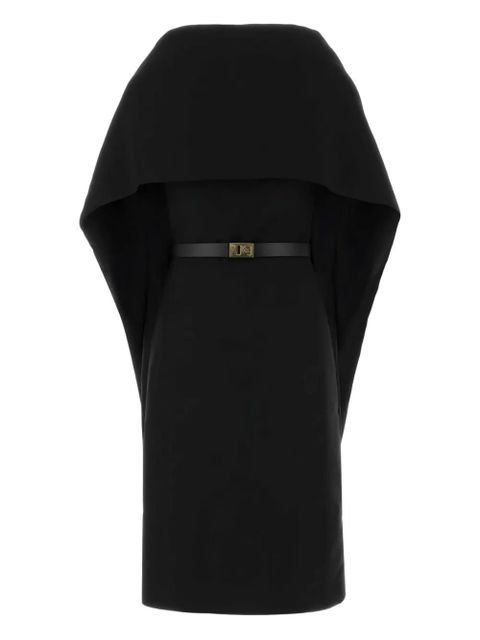 Ferragamo belted mini dress - Black - zdjęcie produktu nr 2