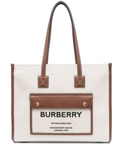 Burberry small Freya tote bag - Neutrals - zdjęcie produktu nr 1