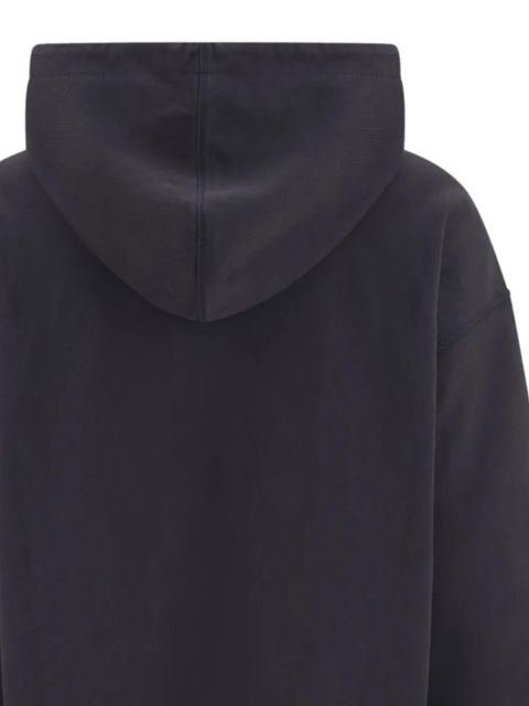 GANNI banana-print hoodie - Grey