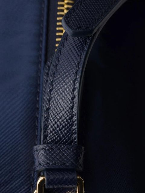 Prada Re-Nylon top-zip crossbody bag - Blue