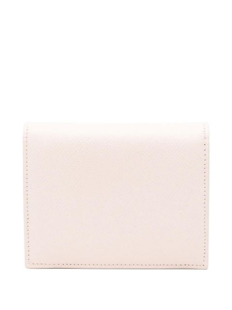 Ferragamo logo-plaque leather wallet - Pink