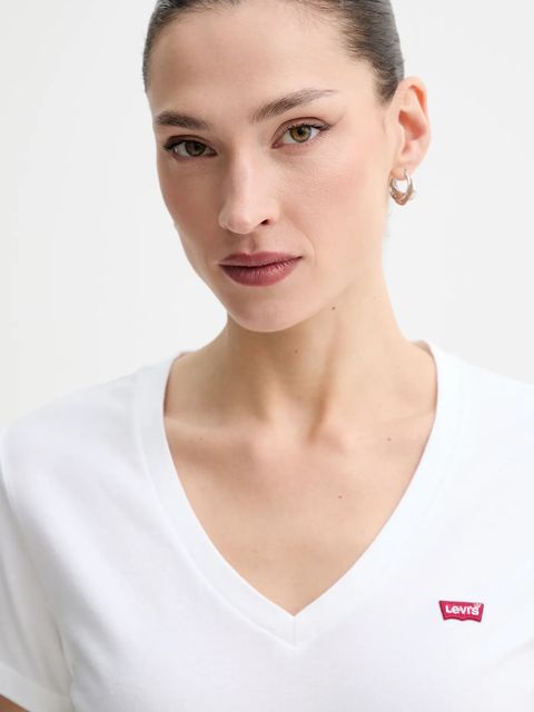 Levi's t-shirt bawełniany PERFECT VNECK 2-pack