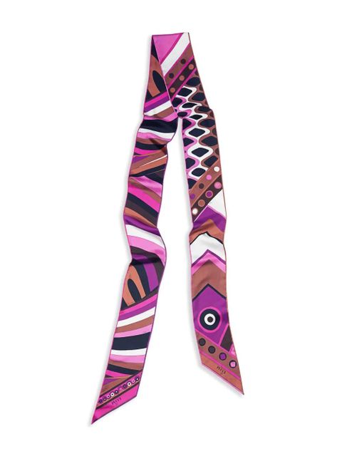 PUCCI Vivara-print scarf - Pink - zdjęcie produktu nr 1