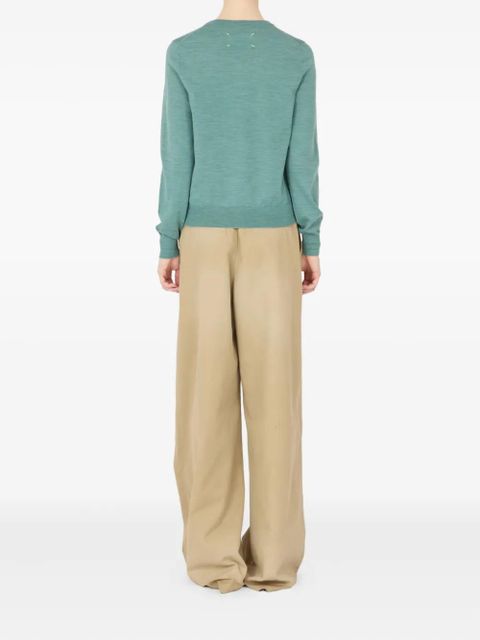 Maison Margiela wool jumper - Green