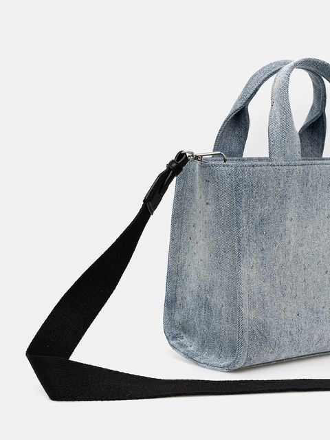 Dkny torebka kolor niebieski R53AQC80 - zdjęcie produktu nr 2